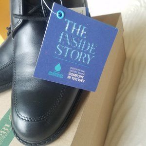 Clarks Men's, Truxton Pace Waterproof Leather Shoes, 9.5M, Brown, Comfort